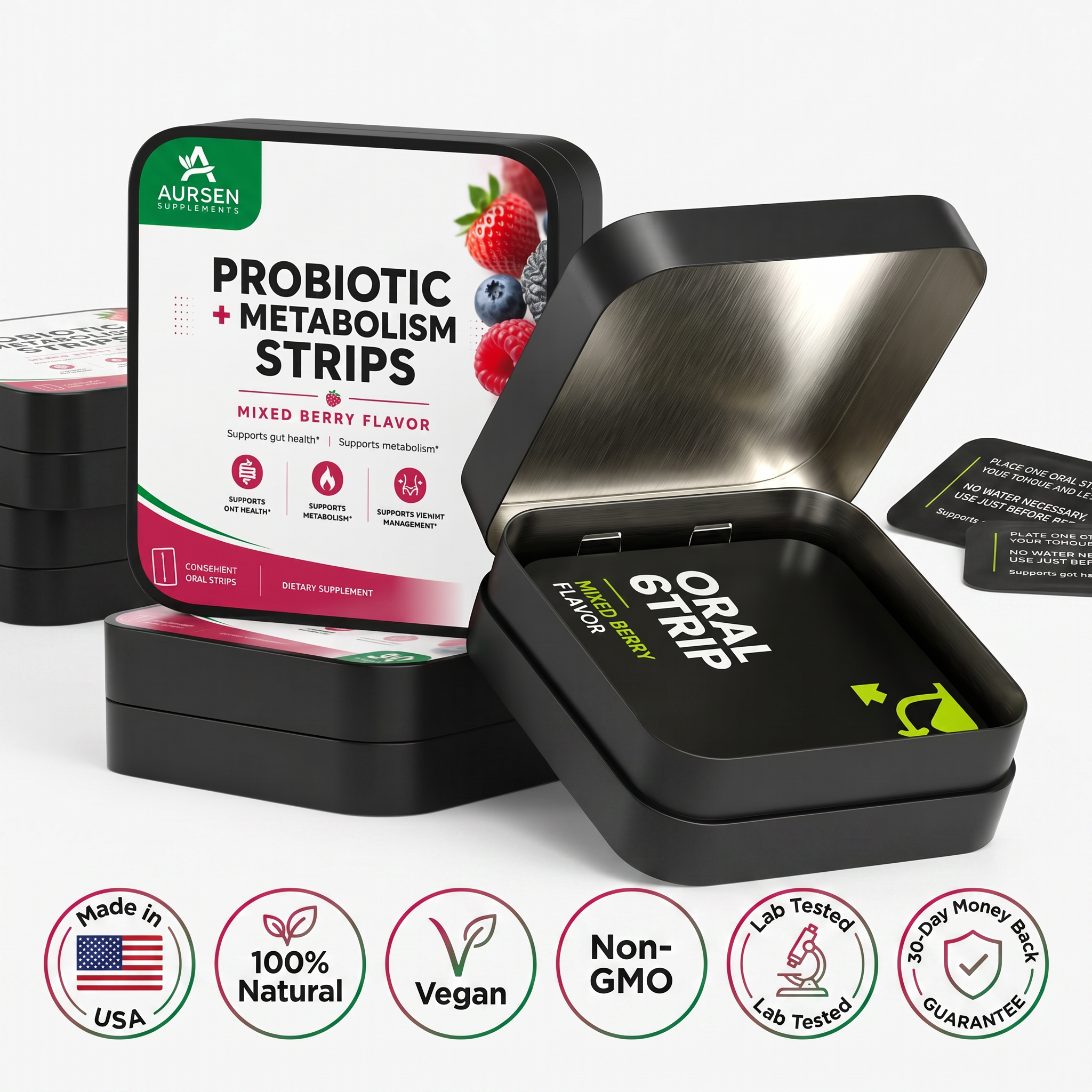 Probiotic + Metabolism Strips