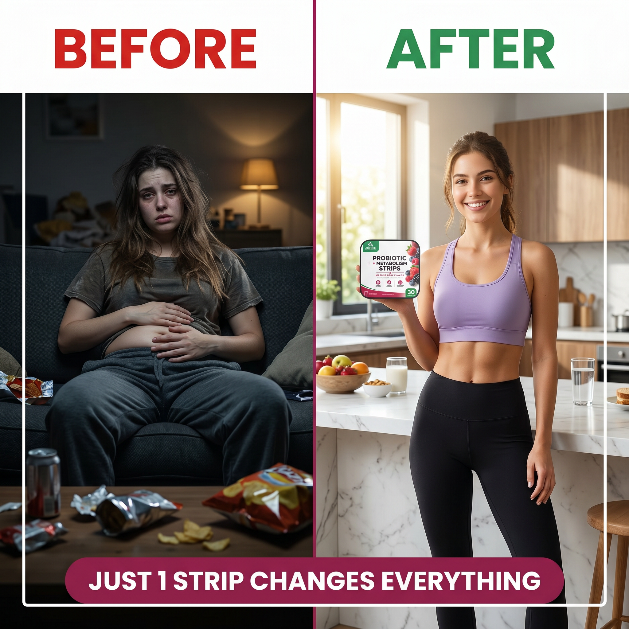 Probiotic + Metabolism Strips